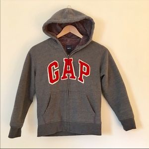 GAP Boys Fleece lines Hoodie size Medium